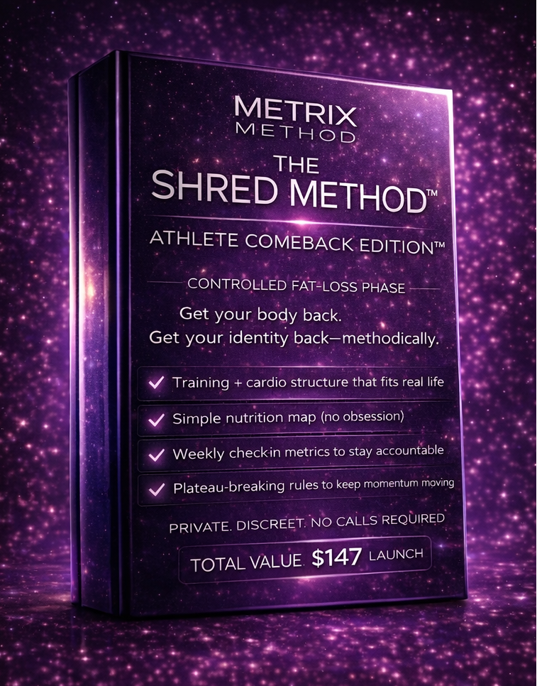 THE SHRED METHOD Athlete Comeback Edition