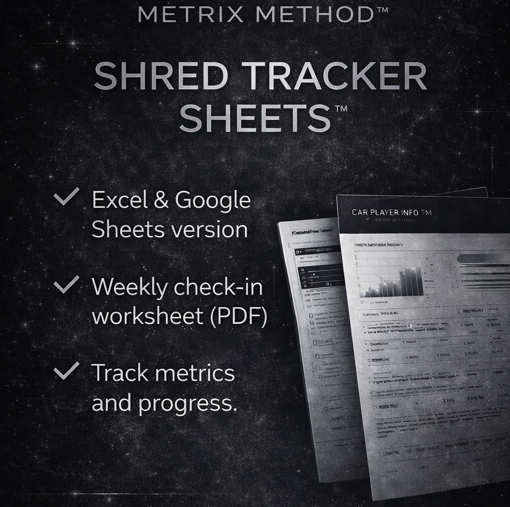 Shred Tracker Sheets