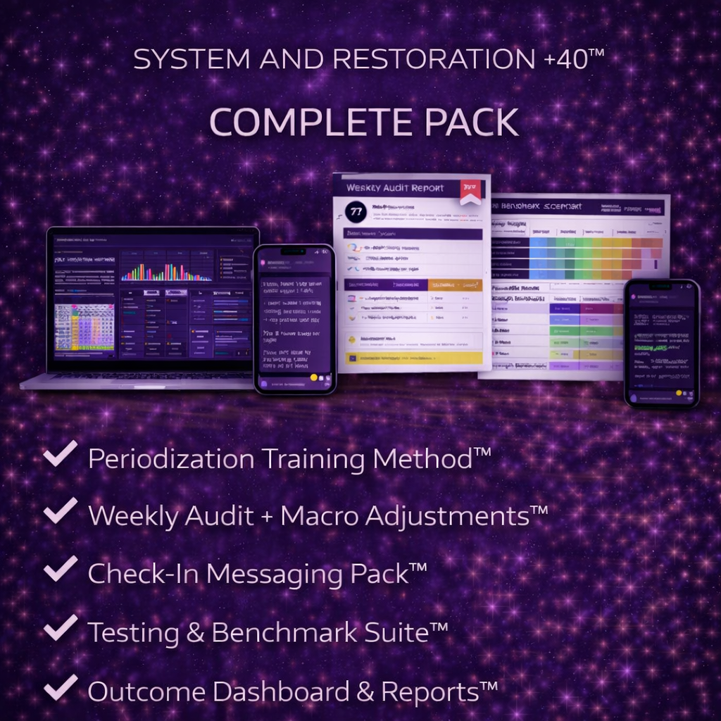 DEFINITION & RESTORATION 40+ — Complete Stack Bundle