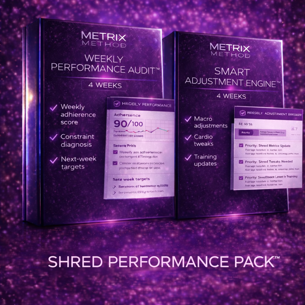 THE SHRED METHOD- Athlete Comeback Edition+ SHRED PERFORMANCE PACK