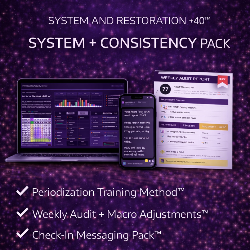 DEFINITION & RESTORATION 40+ — Consistency Pack